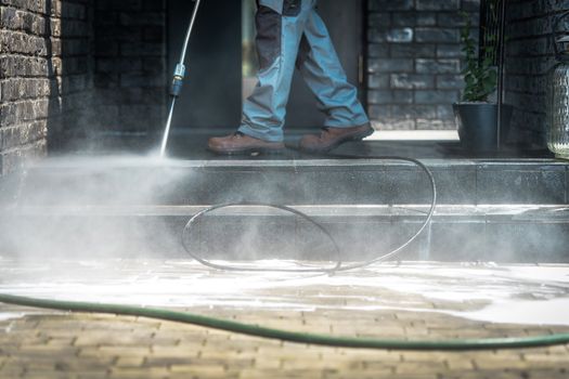 High-Pressure Cleaning